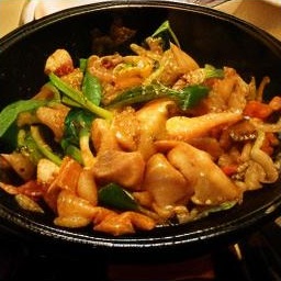 Generated sample: a stir-fried dish