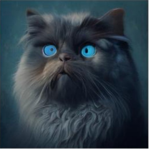 RECON: a Birman cat with blue eyes